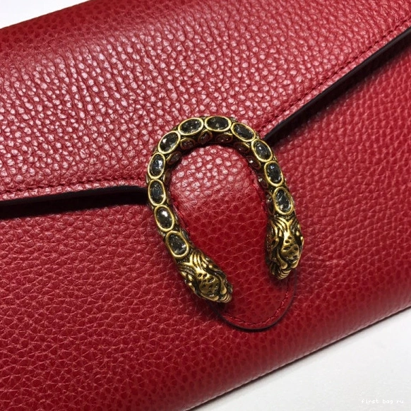 Firstbag ru chain mini Gucci leather bag Dionysus 0715